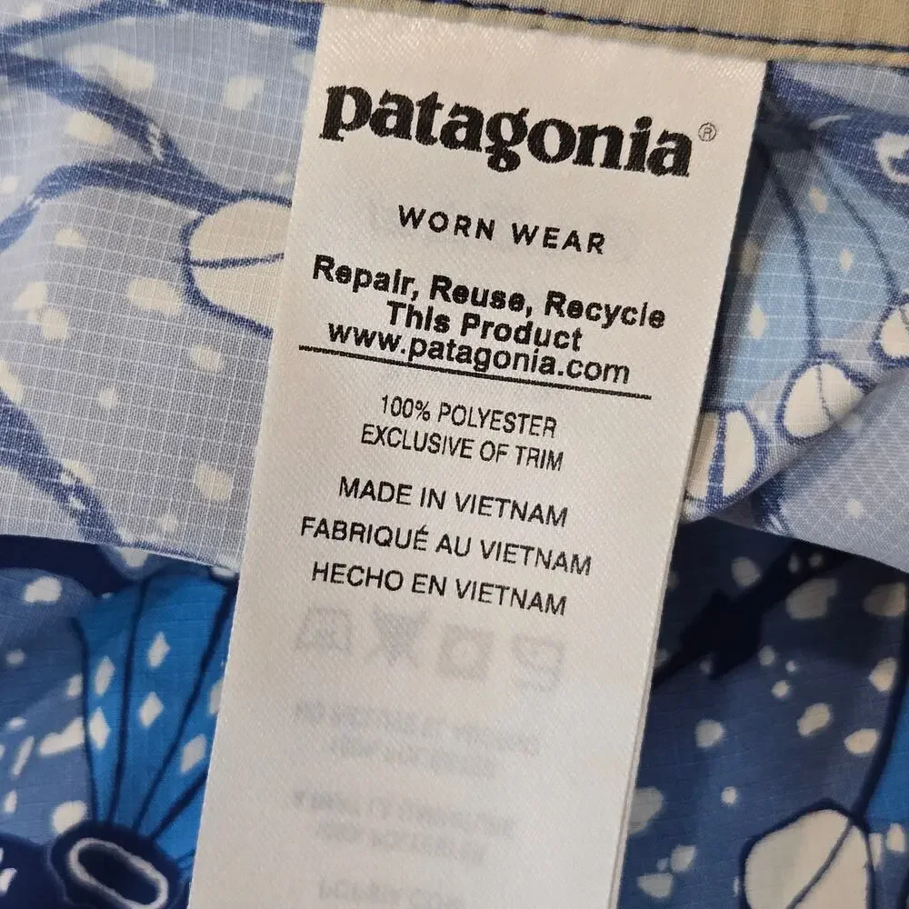 Patagonia Men's Planing Board Shorts‎ Swim Trunks UPF Quick Dry Butterfly 32